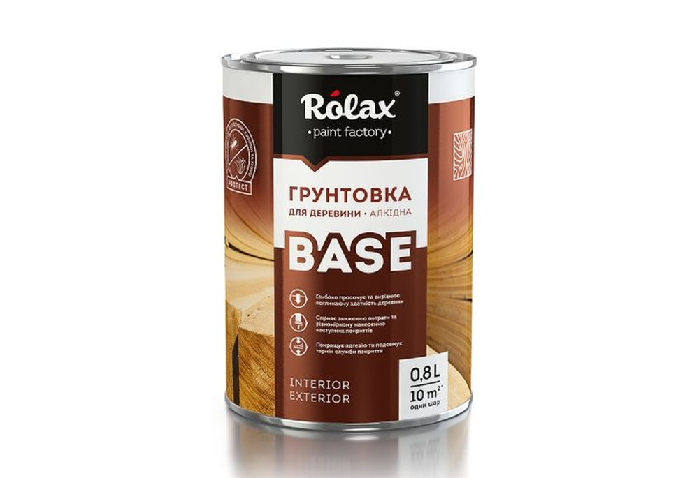 Грунтовка для древесины алкидная "BASE"