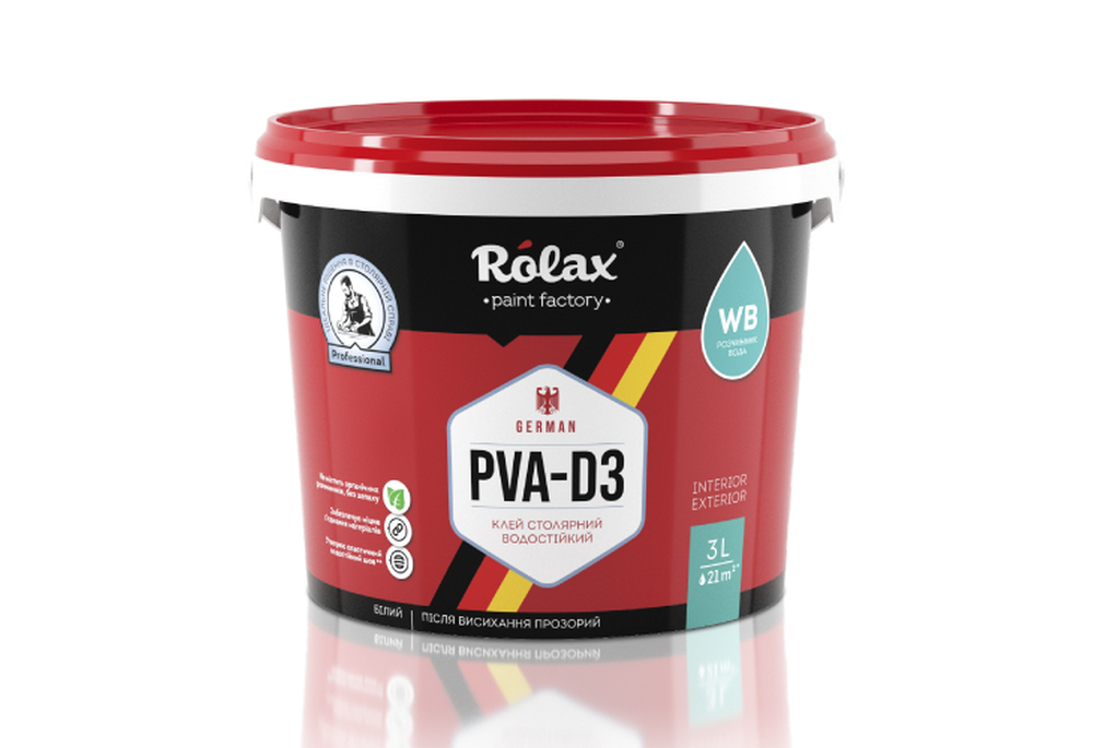 Клей столярный водостойкий «GERMAN PVA-D3»