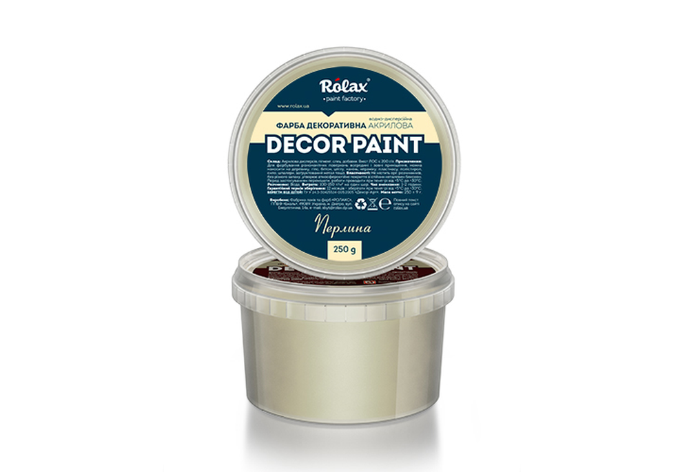 Краска декоративная акриловая "DECOR PAINT" жемчуг