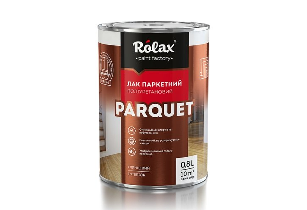 Лак паркетный полиуретановый "PARQUET" глянцевый